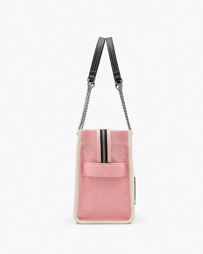 Marc Jacobs The Tote Bag The Denim Chain Medium Tote Bag Ribbon Pink 8211 Women