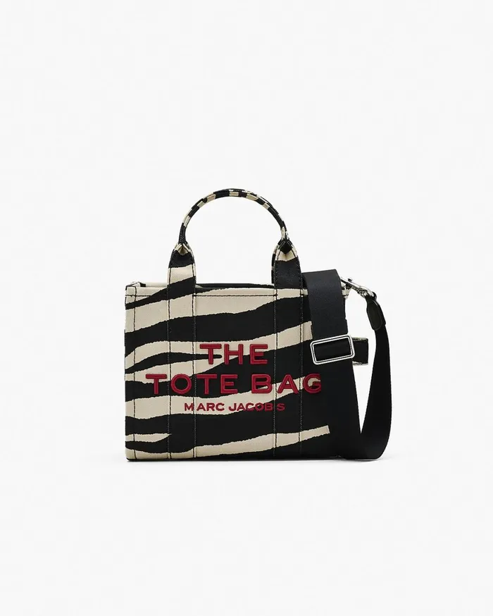 Marc Jacobs The Tote Bag The Zebra Canvas Small Tote Bag Blackwhite 8211 Women Marc Jacobs The Tote Bag The Zebra Canvas Small Tote Bag Blackwhite 8211 Women