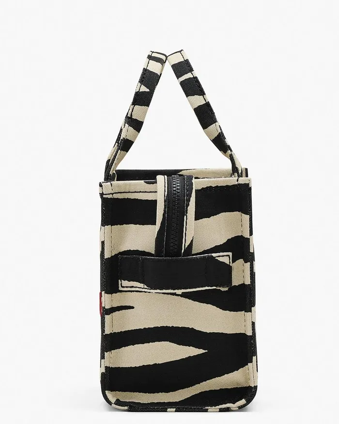 Marc Jacobs The Tote Bag The Zebra Canvas Small Tote Bag Blackwhite 8211 Women
