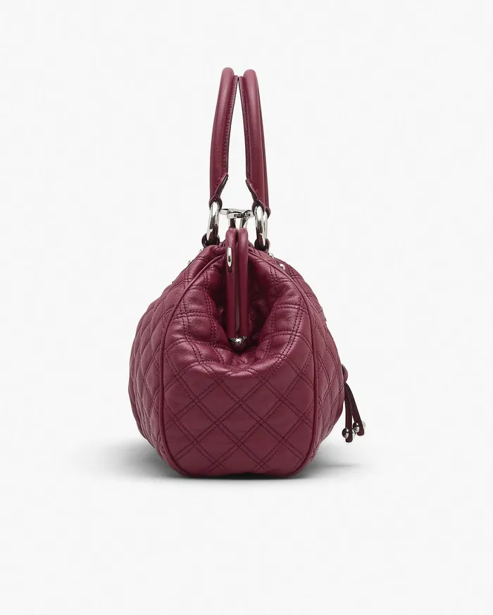 Marc Jacobs Top Handle Bags ReEdition Quilted Leather Stam Bag Cherry 8211 Women