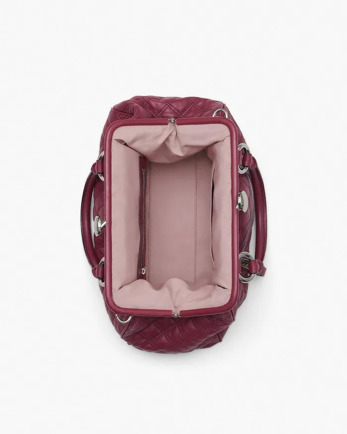 Marc Jacobs Top Handle Bags ReEdition Quilted Leather Stam Bag Cherry 8211 Women