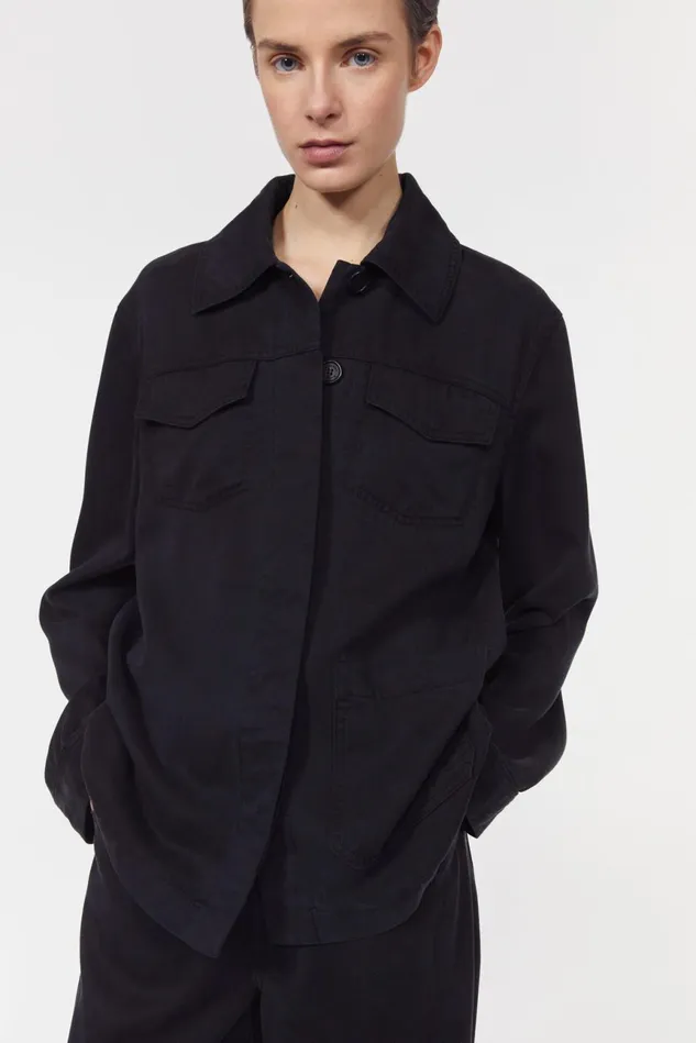 Marmise Tactile Jacket Black Women Rodebjer Sets and Suits