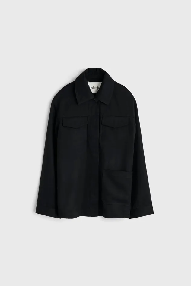 Marmise Tactile Jacket Black Women Rodebjer Sets and Suits