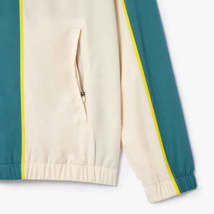 Matching Sets Men Lacoste Men039s Colorblock Tennis Sweatsuit Blue White Iv1