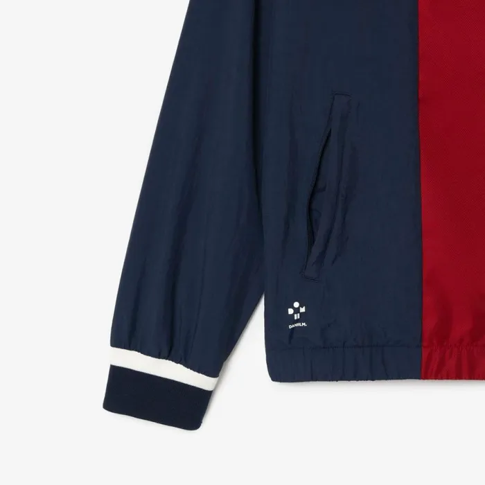 Matching Sets Men Lacoste Men039s Lacoste Sport X Daniil Medvedev Sweatsuit Navy Blue Bordeaux White Irz