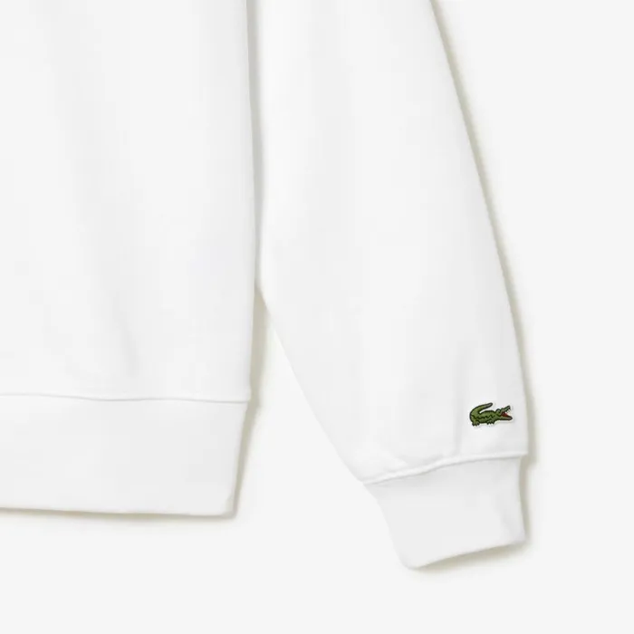Matching Sets Men Lacoste Men039s Printed Hoodie White 001