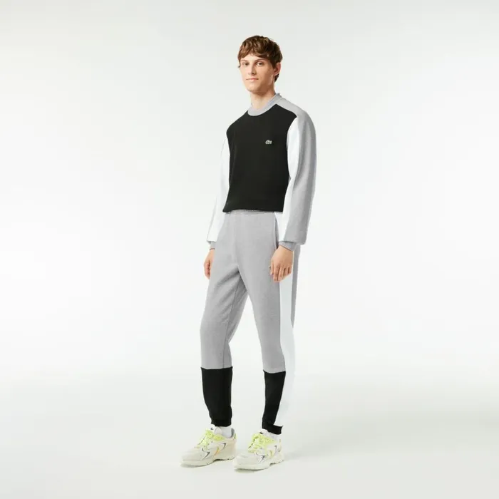 Matching Sets Men Lacoste Men039s Regular Fit Colorblock Joggers Grey Chine Black White Sj1 Matching Sets Men Lacoste Men039s Regular Fit Colorblock Joggers Grey Chine Black White Sj1