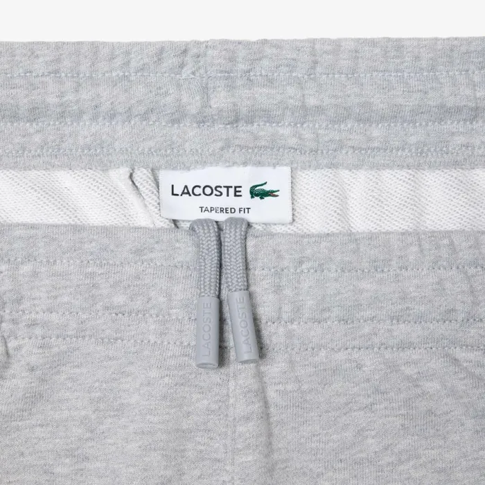 Matching Sets MenWomen Lacoste Unisex Signature Print Sweatpants Grey Chine Cca