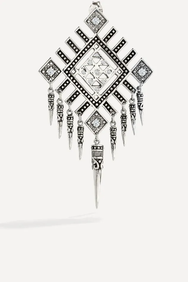 MaxiPunkBoho Earrings Shoes and Accessories Baandsh Jewelry