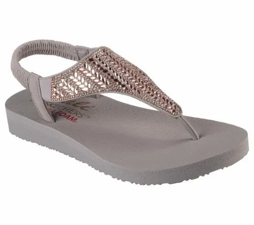 Meditation 8211 Glamorous Muse Taupe Women SKECHERS Sandals