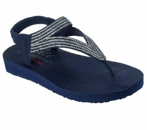 Meditation 8211 Vibrant Glow Navy Women SKECHERS Sandals