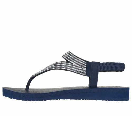 Meditation 8211 Vibrant Glow Navy Women SKECHERS Sandals