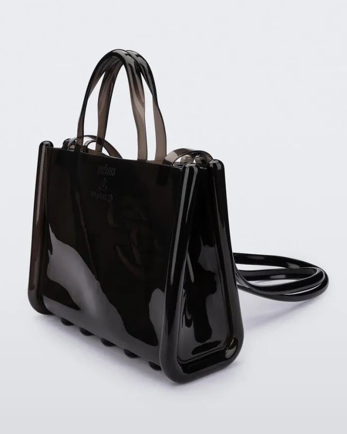Medium Jelly Shopper Black Women Melissa Handbags