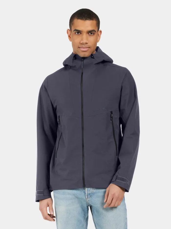 Men Basil Jacket Dark Night Blue Didriksons Spring Jackets