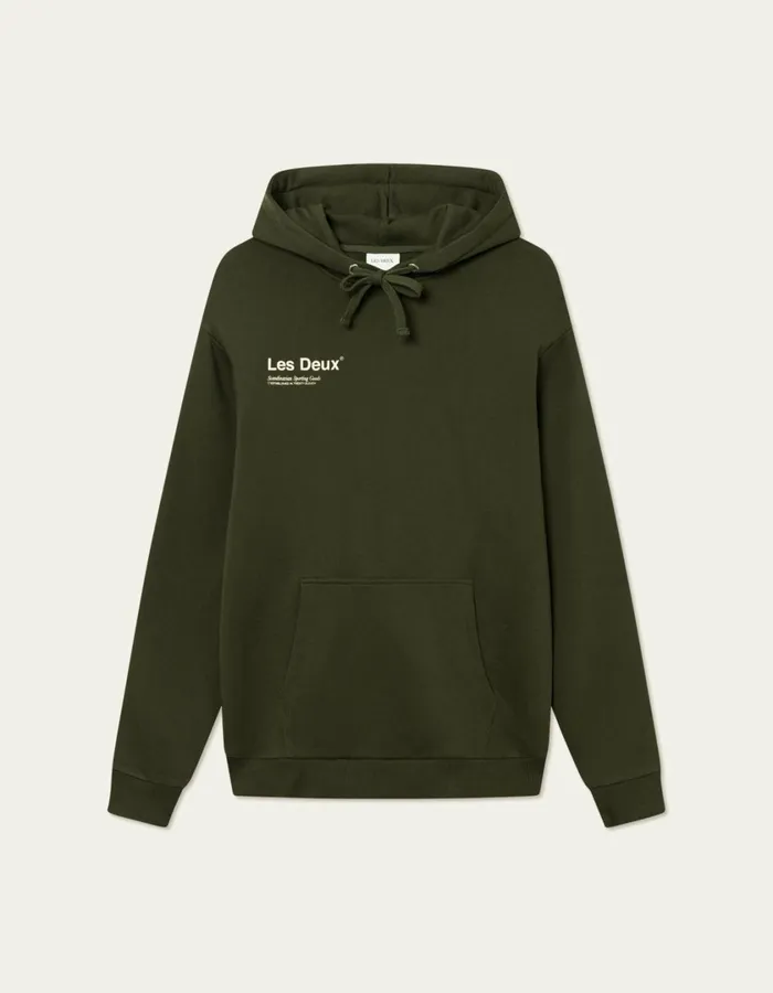 Men Brody Hoodie 20 8211 RosinIvory Les Deux HoodiesSweatshirts