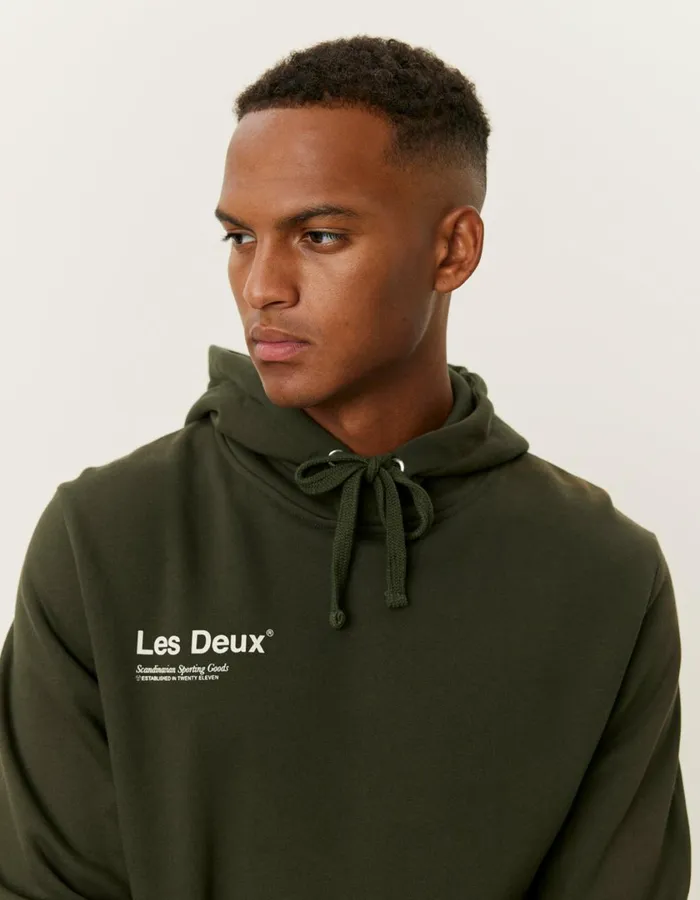 Men Brody Hoodie 20 8211 RosinIvory Les Deux HoodiesSweatshirts