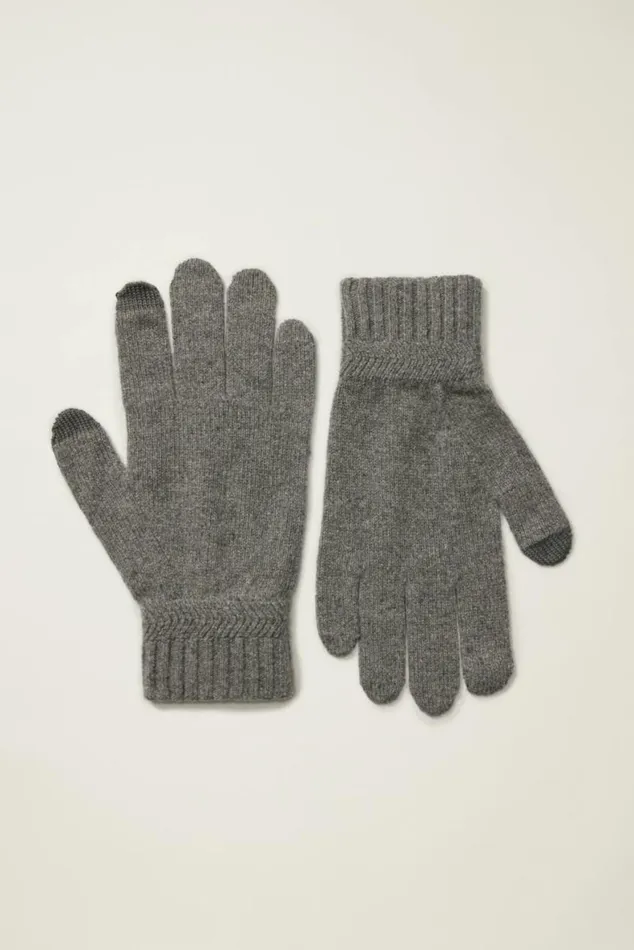 Men Cashmere Tech Gloves Heather Grey Bonobos Hats and More