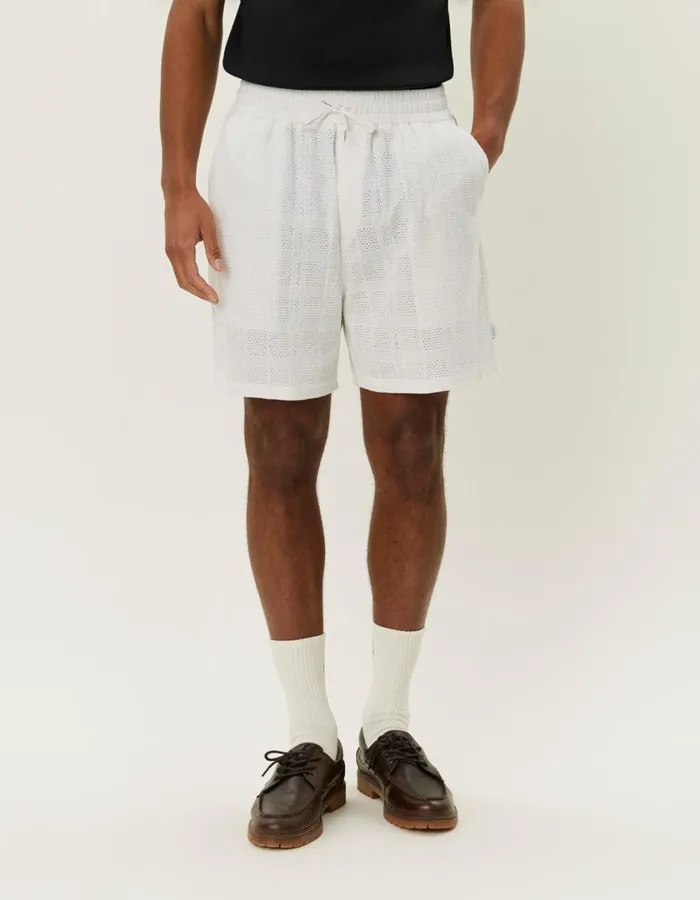Men Charlie Shorts 8211 Light Ivory Les Deux Shorts