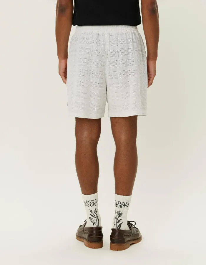 Men Charlie Shorts 8211 Light Ivory Les Deux Shorts