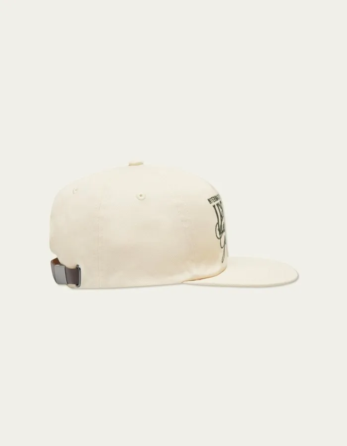 Men Chess Cap 8211 IvoryChive Green Les Deux CapsHats