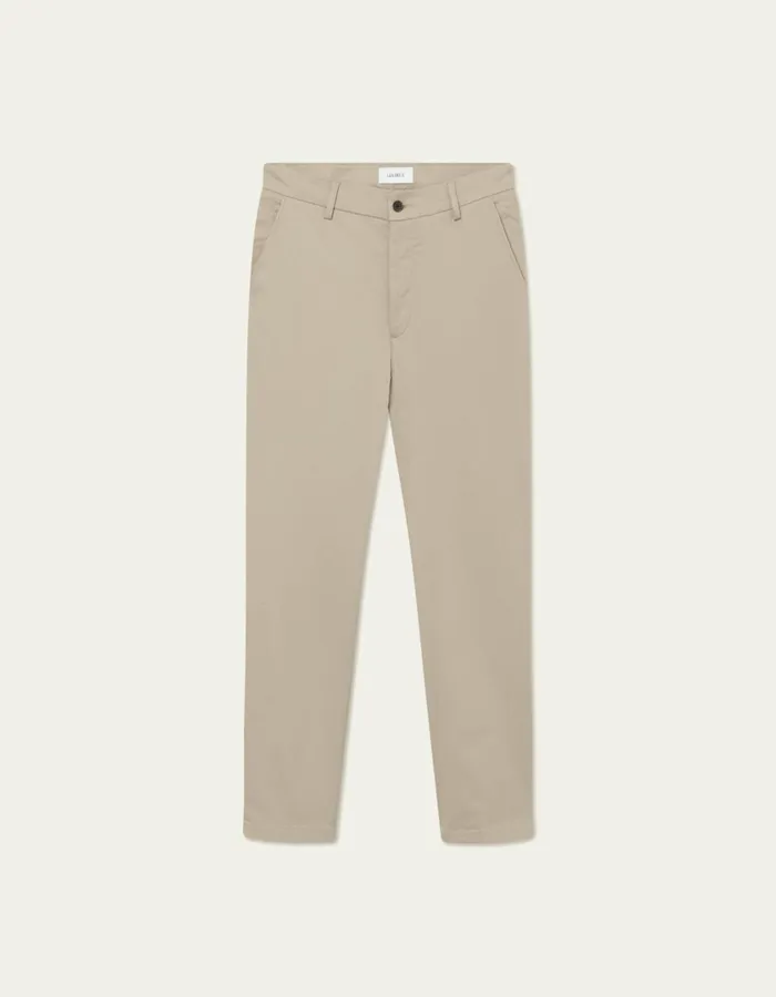 Men Como Reg Cotton Suit Pants 8211 Dark Sand Les Deux Pants