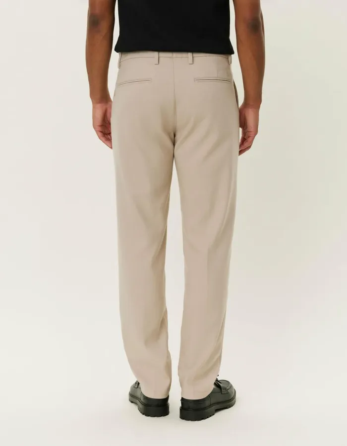 Men Como Reg Herringbone Suit Pants 8211 Dark SandLight Sand Les Deux Pants