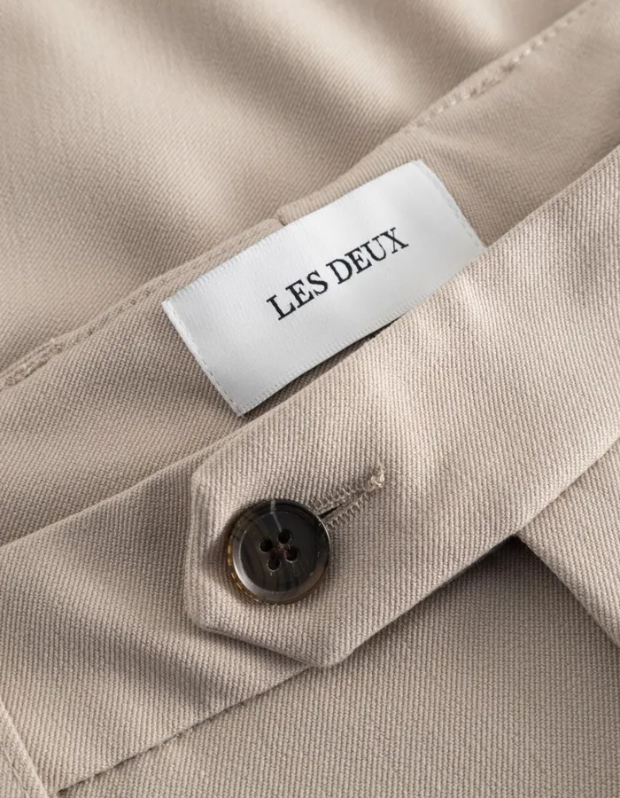 Men Como Suit Pants 8211 Seasonal 8211 Light Desert Sand Les Deux Pants