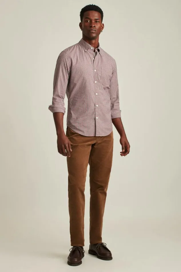 Men Corduroy 5Pocket Pants Chestnut Brown Bonobos 5pochet Pants