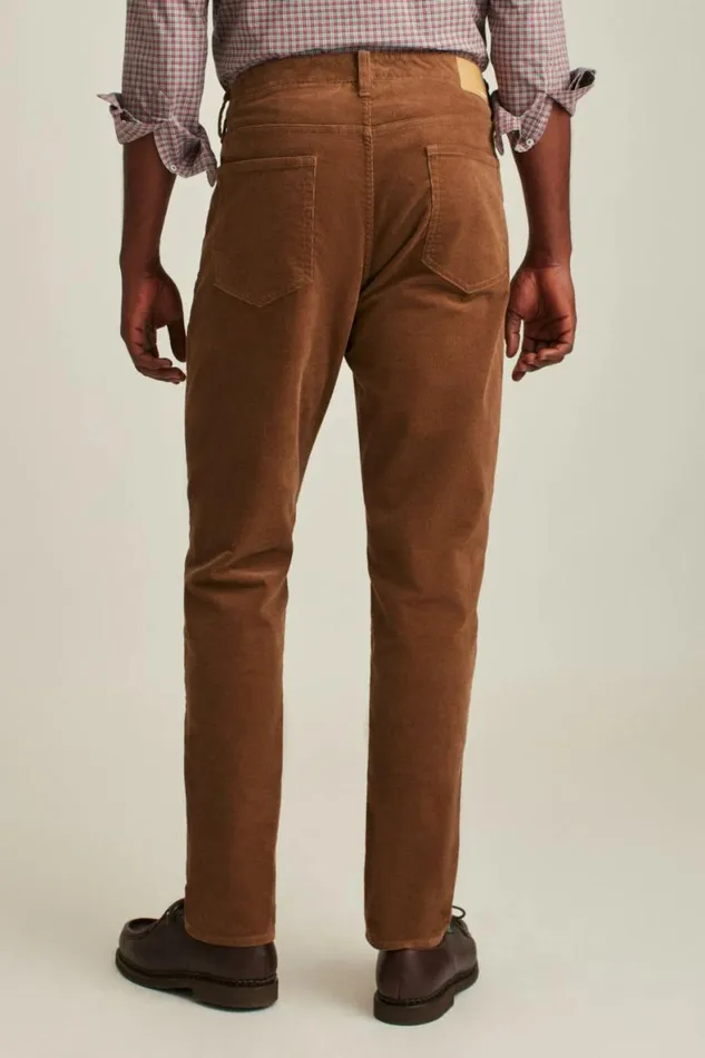 Men Corduroy 5Pocket Pants Chestnut Brown Bonobos 5pochet Pants