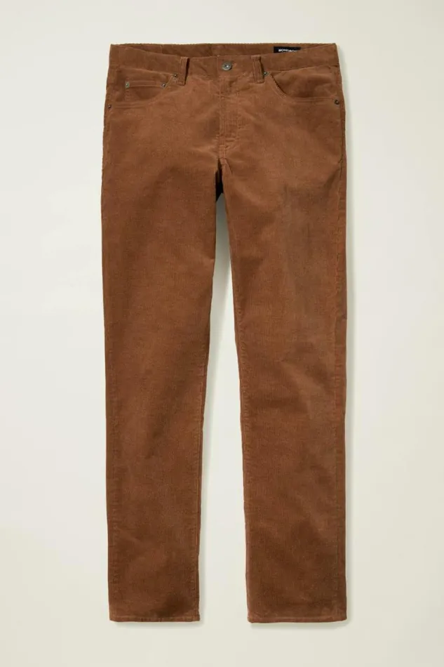 Men Corduroy 5Pocket Pants Chestnut Brown Bonobos 5pochet Pants