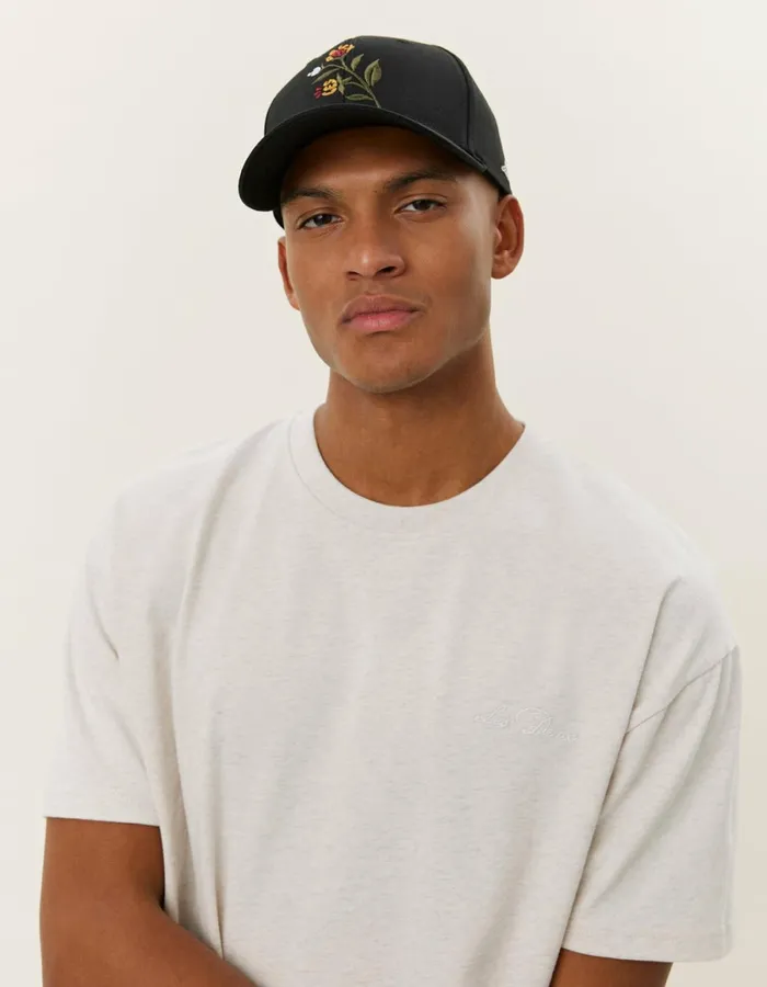 Men Crew TShirt 8211 Snow MelangeWhite Les Deux Tshirts