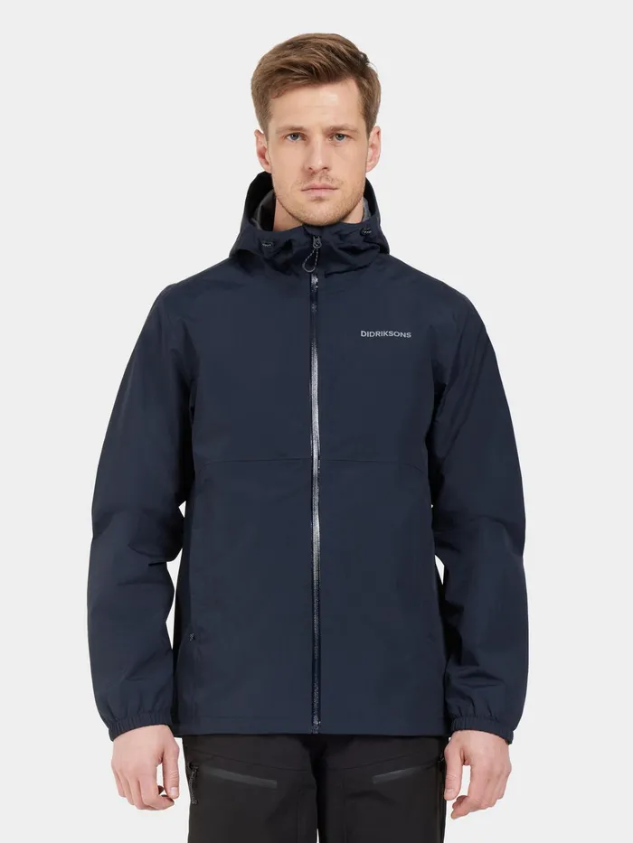 Men Dario Jacket Dark Night Blue Didriksons Spring Jackets