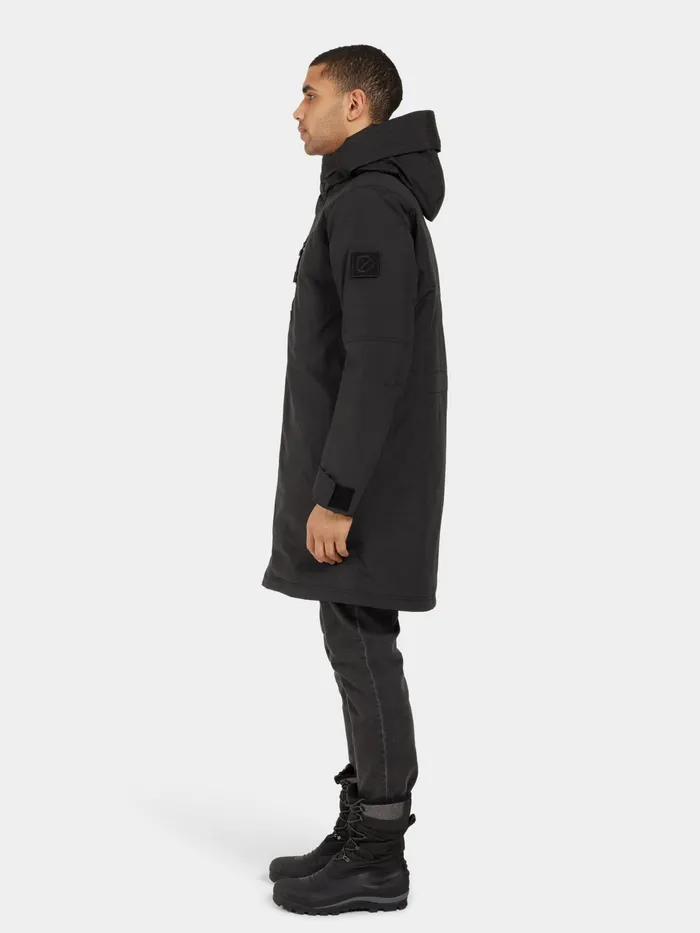 Men Dexter Parka Black Didriksons Autumn Jackets