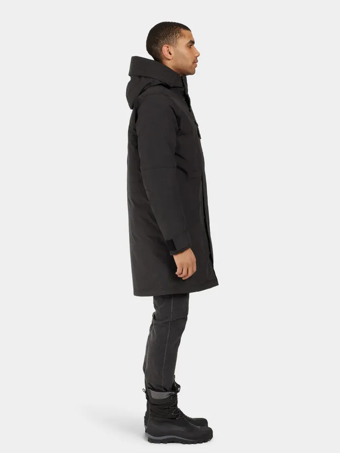 Men Dexter Parka Black Didriksons Autumn Jackets