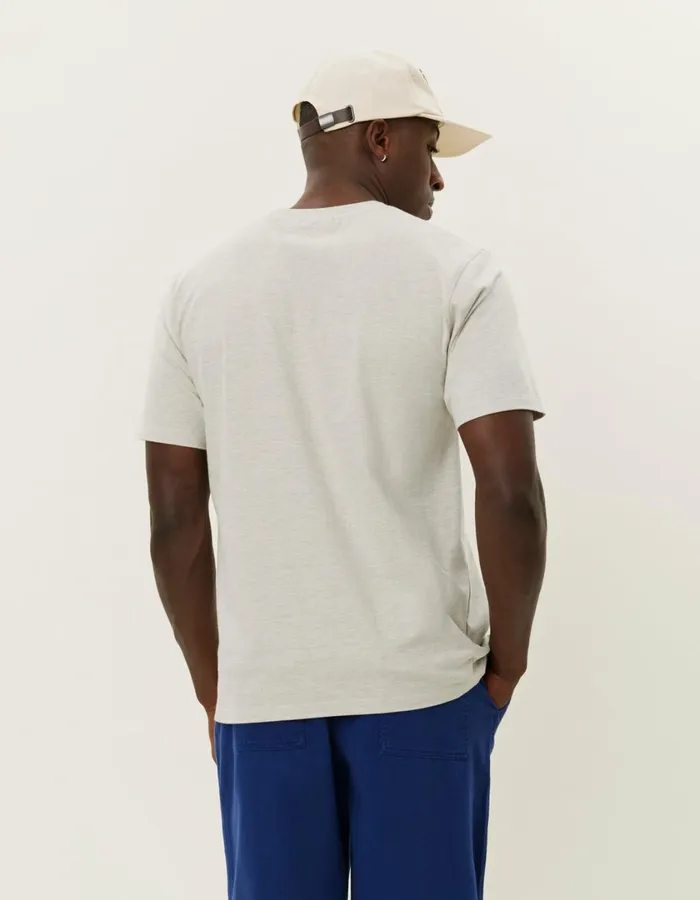 Men Dexter TShirt 8211 Ivory Melange Les Deux Tshirts
