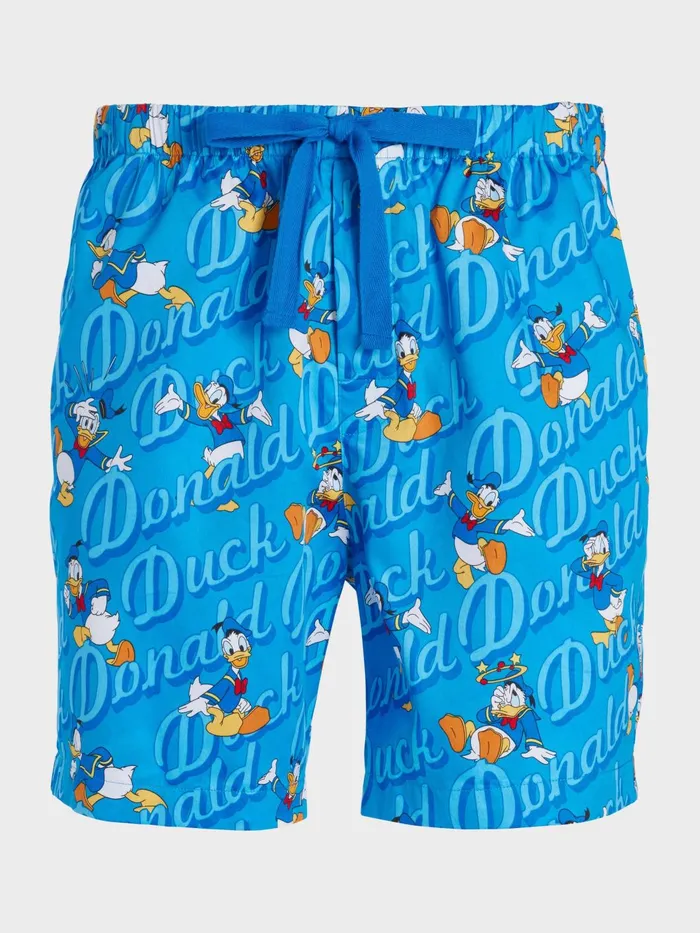 Men Donald Duck Mid Short Multi Peter Alexander Shorts