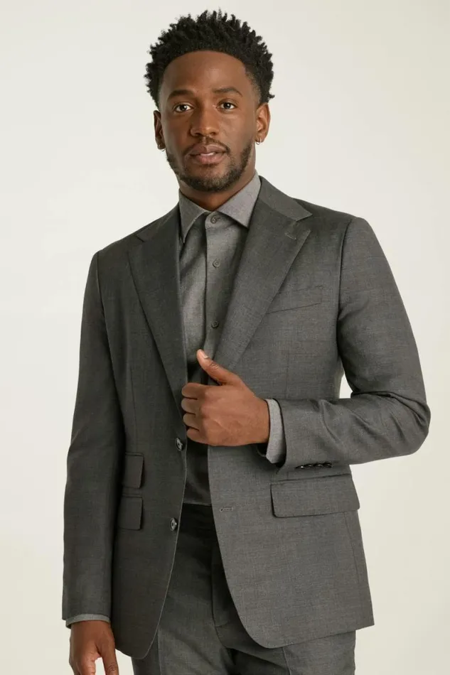 Men Empire Super 150s Suit Grey Glen Plaid Bonobos Suits Men Empire Super 150s Suit Grey Glen Plaid Bonobos Suits