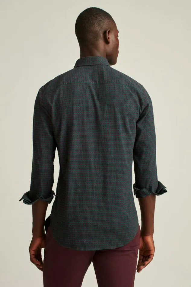 Men Everyday Lightweight Flannel Shirt Caspian Check Bonobos Overshirts