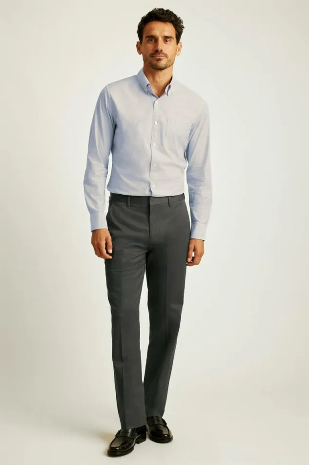 Men Everyday Shirt Eggplant End On End Bonobos Business Casual Shirts