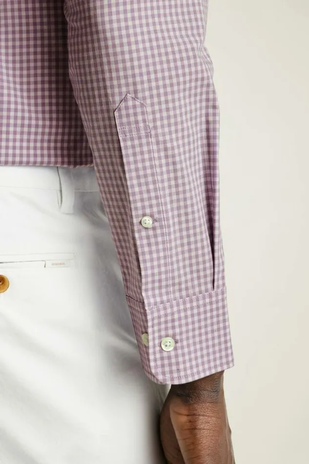 Men Everyday Shirt Lavender Raleigh Gingham Bonobos Casual Shirts