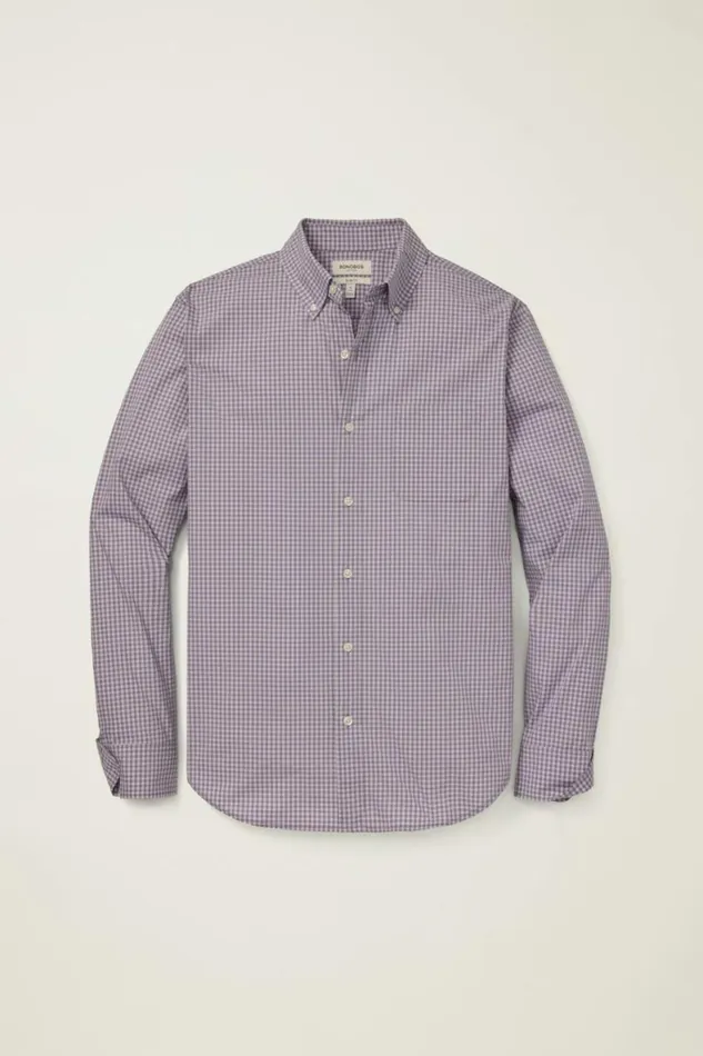 Men Everyday Shirt Lavender Raleigh Gingham Bonobos Casual Shirts