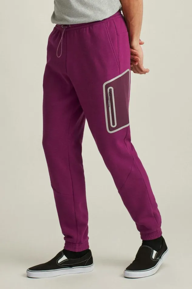 Men Fleece Sweatpant Magenta Bonobos Joggers and Athleisure