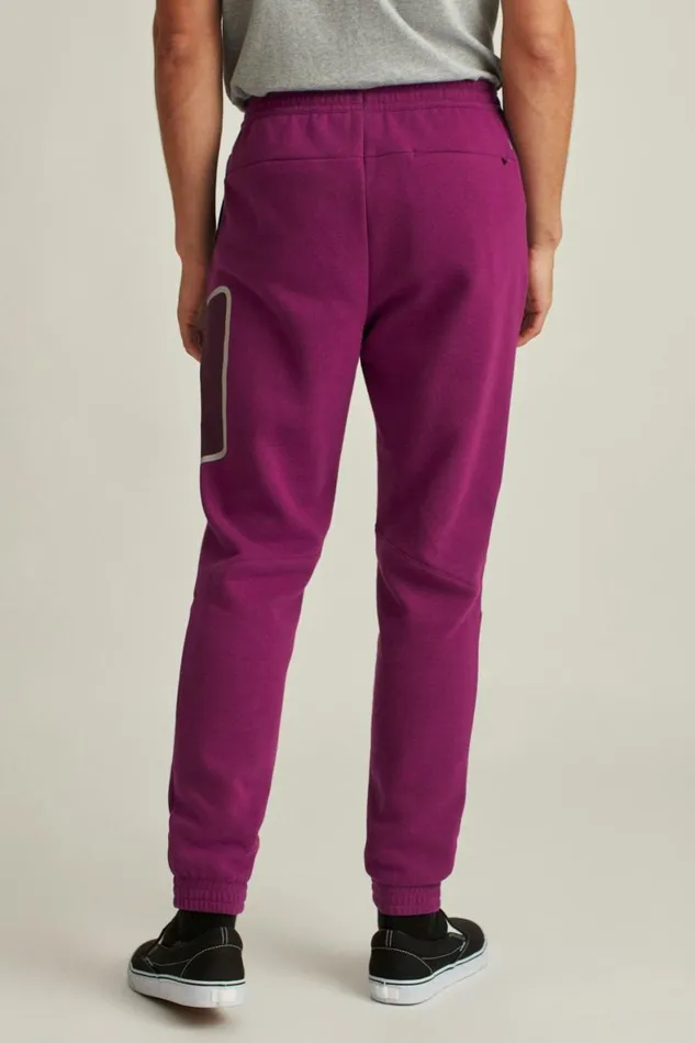 Men Fleece Sweatpant Magenta Bonobos Joggers and Athleisure