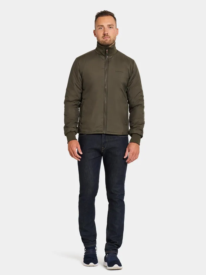 Men Fog Green Didriksons Spring Jackets