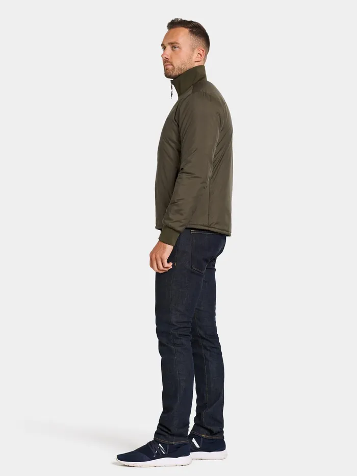 Men Fog Green Didriksons Spring Jackets