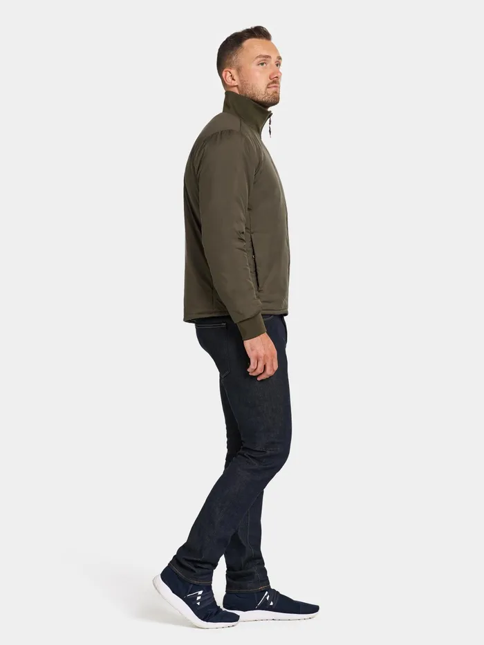 Men Fog Green Didriksons Spring Jackets