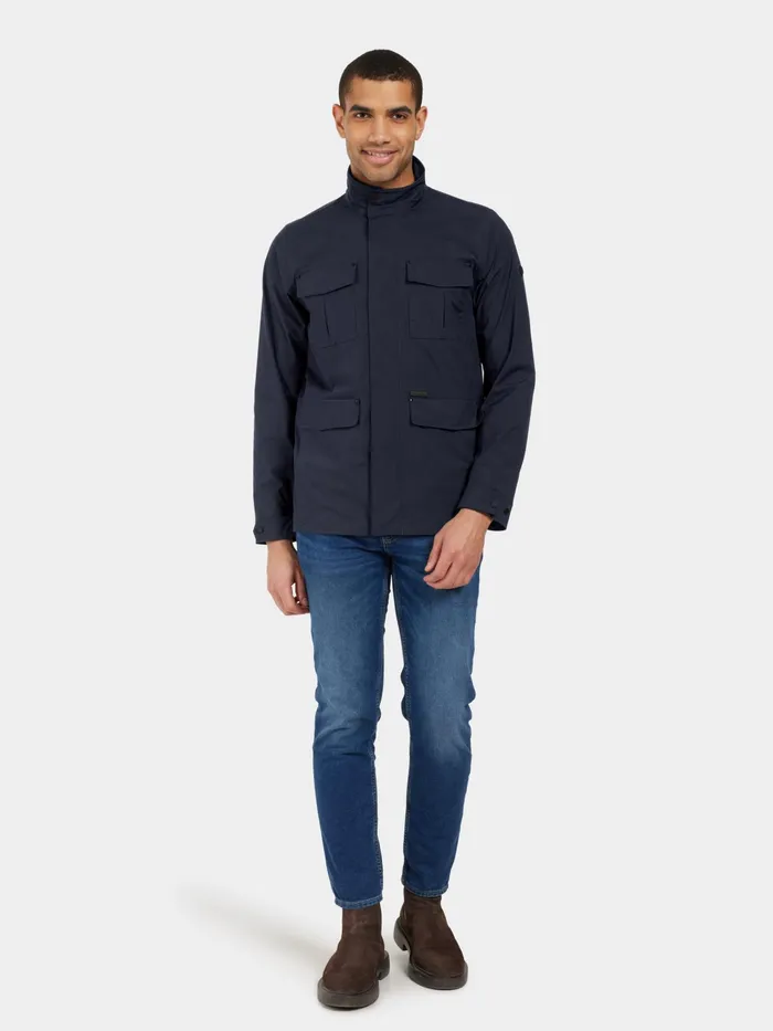 Men Frank Jacket Dark Night Blue Didriksons Autumn Jackets