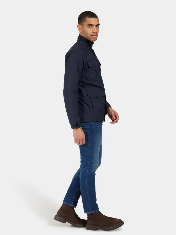 Men Frank Jacket Dark Night Blue Didriksons Autumn Jackets