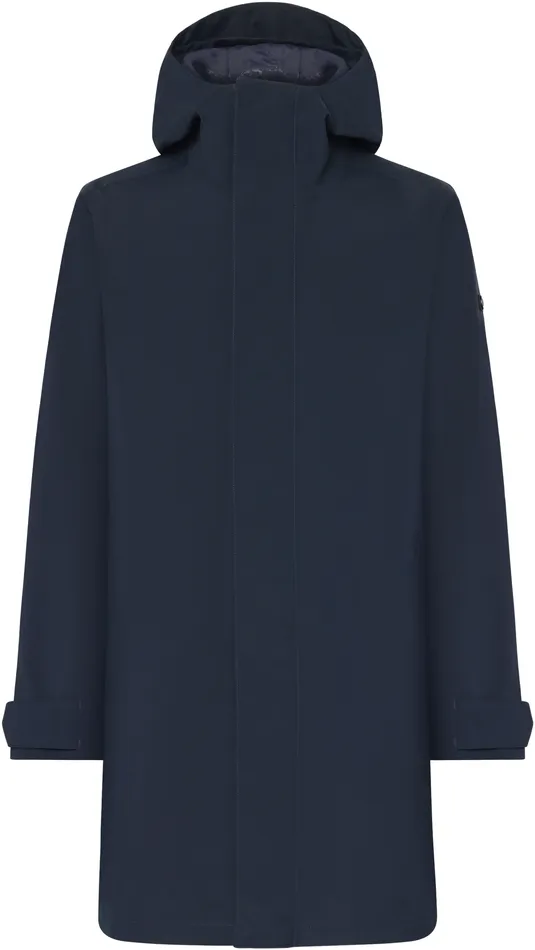 Men George Parka Dark Night Blue Didriksons Spring Jackets