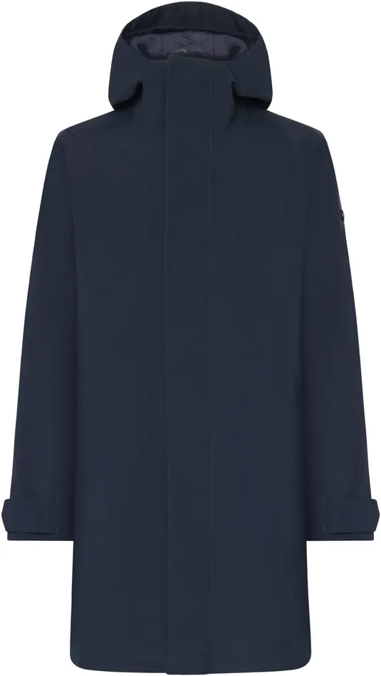 Men George Parka Dark Night Blue Didriksons Spring Jackets